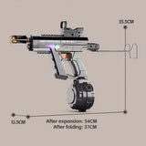 JUGUETE DE AGUA ELECTRICA UZI RGB RECARGABLE