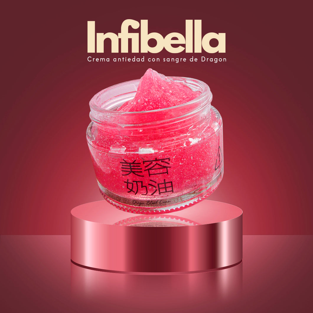 INFIBELLA: Piel Radiante sin Imperfecciones con Extracto de Sangre de Dragón