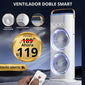 NUEVO VENTILADOR DOBLE SMART DE AIRE FRÍO